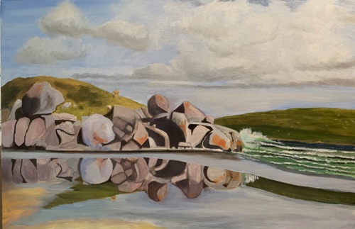 WHISKY BAY #3
Oil on canvas
61 x 91 cm
$175.00 WHISKY BAY #3
Oil on canvas
61 x 91 cm
$175.00